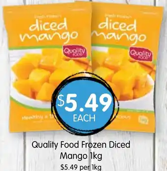 Spudshed Quality Food Frozen Diced Mango offer