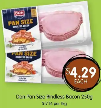 Spudshed Don Pan Size Rindless Bacon offer