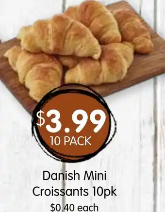 Spudshed Danish Mini Croissants offer