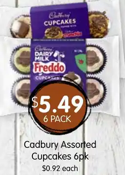 Spudshed Cadbury Assorted Cupcakes offer