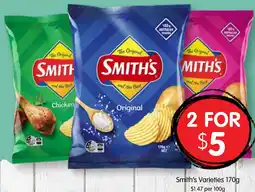 Spudshed Smith's Varieties offer