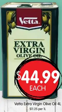 Spudshed Vetta Extra Virgin Olive Oil offer