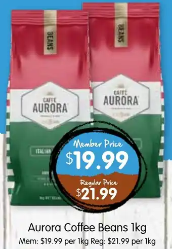 Spudshed Aurora Coffee Beans offer