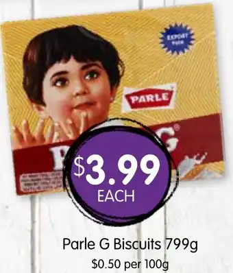 Spudshed Parle G Biscuits offer