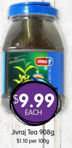 Spudshed Jivraj Tea offer