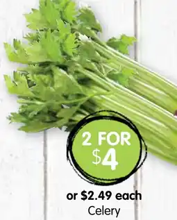 Spudshed Celery offer