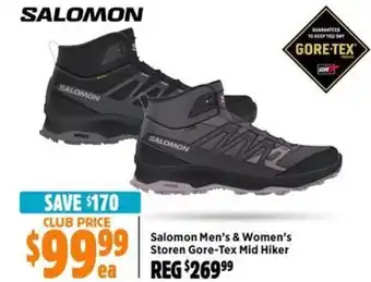 Anaconda Salomon Men's & Women's Storen Gore-Tex Mid Hiker offer