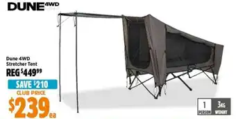 Anaconda Dune 4WD Stretcher Tent offer