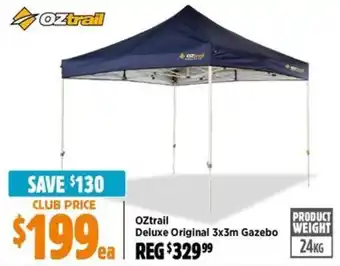 Anaconda OZtrail Deluxe Original Gazebo WEIGHT offer