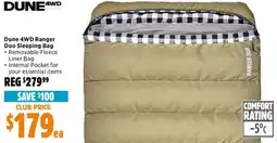 Anaconda Dune 4WD Ranger Duo Sleeping Bag offer