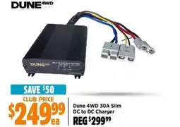 Anaconda Dune 4WD 30A Slim DC to DC Charger offer