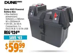 Anaconda Dune 4WD Powered Battery Box offer