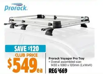 Anaconda Prorack. Prorack Voyager Pro Tray offer