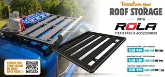 Anaconda Rola Titan Tray MK3 offer