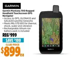 Anaconda Garmin Montana 700 Rugged Handheld Touchscreen GPS Navigator offer