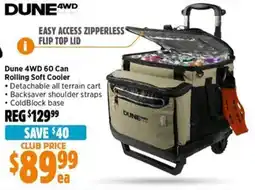 Anaconda Dune 4WD 60 Can Rolling Soft Cooler offer