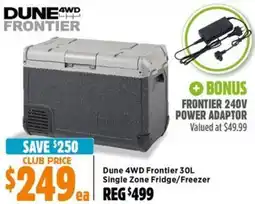 Anaconda Dune 4WD Frontier Single Zone Fridge/Freezer offer