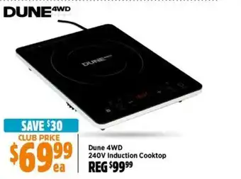 Anaconda Dune 4WD 240V Induction Cooktop offer