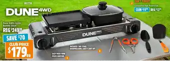 Anaconda Dune 4WD Combi Butane Stove offer