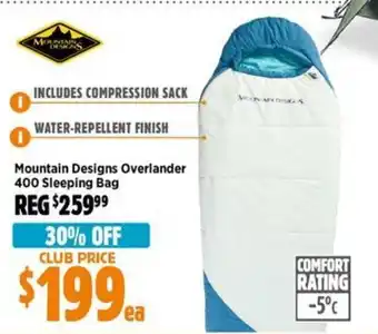 Anaconda Mountain Designs Overlander offer