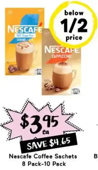 Drakes Nescafe Coffee Sachets offer