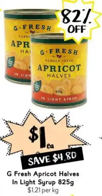 Drakes G Fresh Apricot Halves In Light Syrup offer