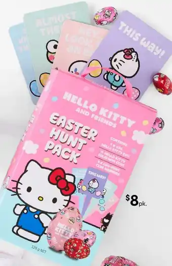 Kmart Hello Kitty Easter Hunt HUNT PACK offer