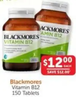 WHOLELIFE catalogue Blackmores Vitamin B12 offer