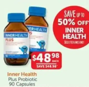 WHOLELIFE catalogue Inner Health Plus Probiotic offer