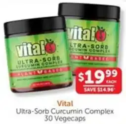 WHOLELIFE catalogue Vital Ultra-Sorb Curcumin Complex offer