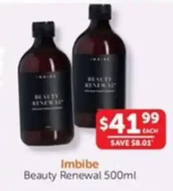 WHOLELIFE catalogue Imbibe Beauty Renewal offer