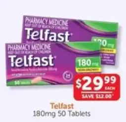 WHOLELIFE catalogue Telfast 180mg offer