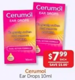 WHOLELIFE catalogue Cerumol Ear Drops offer