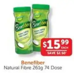 WHOLELIFE catalogue Benefiber Natural Fibre 74 Dose offer