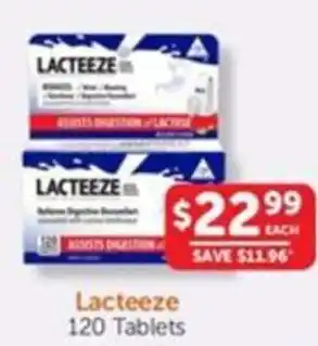 WHOLELIFE catalogue Lacteeze offer