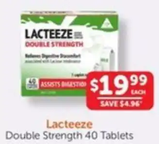 WHOLELIFE catalogue Lacteeze Double Strength offer