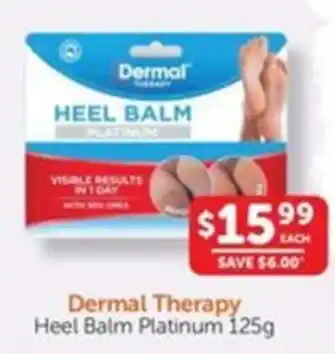 WHOLELIFE catalogue Dermal Therapy Heel Balm Platinum offer