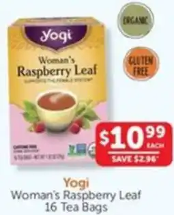 WHOLELIFE catalogue Yogi Woman's Raspberry Leaf offer