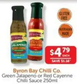 WHOLELIFE catalogue Green Jalapeno or Red Cayenne Chilli Sauce offer