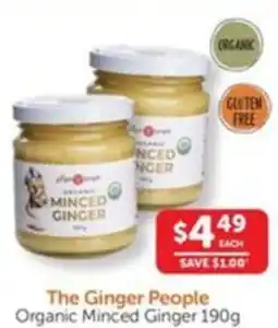 WHOLELIFE catalogue The Ginger People Organic Minced Ginger offer