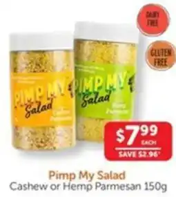 WHOLELIFE catalogue Pimp My Salad Cashew or Hemp Parmesan offer