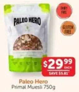 WHOLELIFE catalogue Paleo Hero Primal Muesli offer