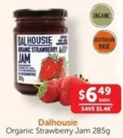 WHOLELIFE catalogue Dalhousie Organic Strawberry Jam offer