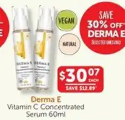 WHOLELIFE catalogue Vitamin C Concentrated Serum offer