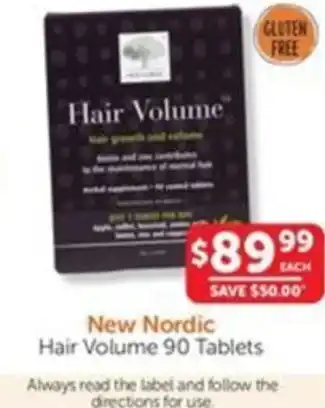 WHOLELIFE catalogue New Nordic Hair Volume offer