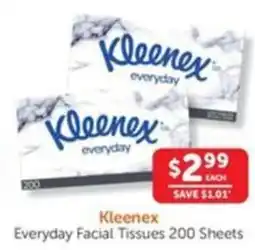 WHOLELIFE catalogue Kleenex Everyday Facial Tissues offer