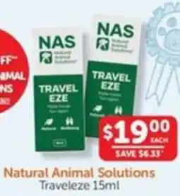 WHOLELIFE catalogue Natural Animal Solutions Traveleze offer