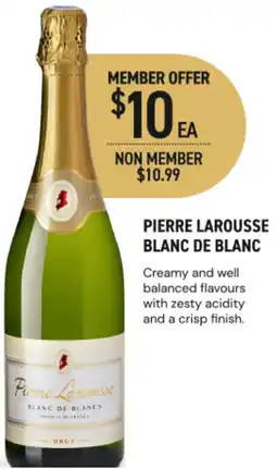 Dan Murphy's Pierre larousse blanc de blanc offer