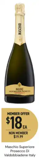 Dan Murphy's Maschio Superiore Prosecco Di Valdobbiadene Italy offer