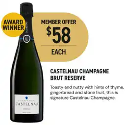 Dan Murphy's Castelnau champagne brut reserve offer